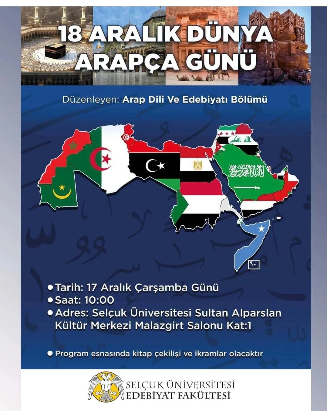 18 Dünya Arapça Günü Bölümümüzce Kutlandı